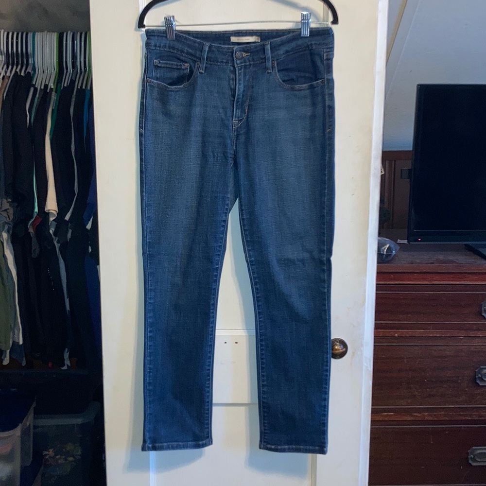 Levi’s Mid Rise Skinny Medium Wash Jeans W30 L30